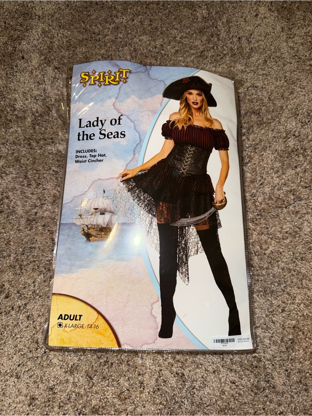 Spirit Lady of the Seas Women's Pirate Costume